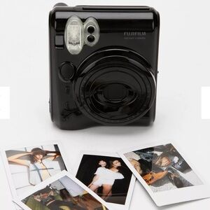 Fujifilm Instax Mini 50S Instant Film Camera in piano black